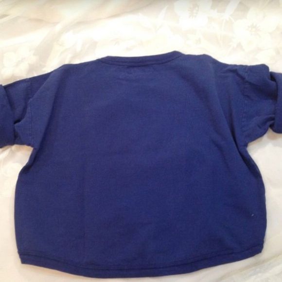 Vintage Bonjour Short Sleeve Sweatshirt - Picture 2 of 4